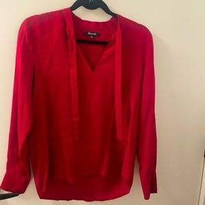 Madewell silk top
